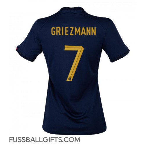 Frankreich Antoine Griezmann #7 Fußballbekleidung Heimtrikot Damen WM 2022 Kurzarm